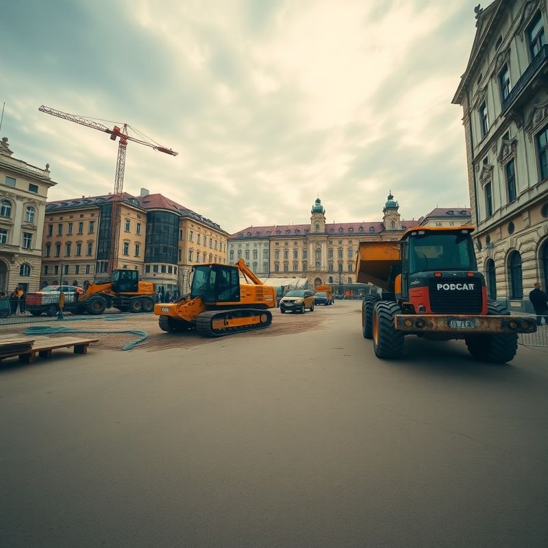 Přerušené stavební práce na obecní zakázce v Královéhradeckém kraji